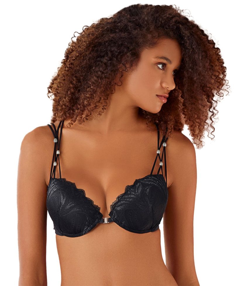 Women's Strappy Removable Pads Push-Up Padded Push-Up Bra