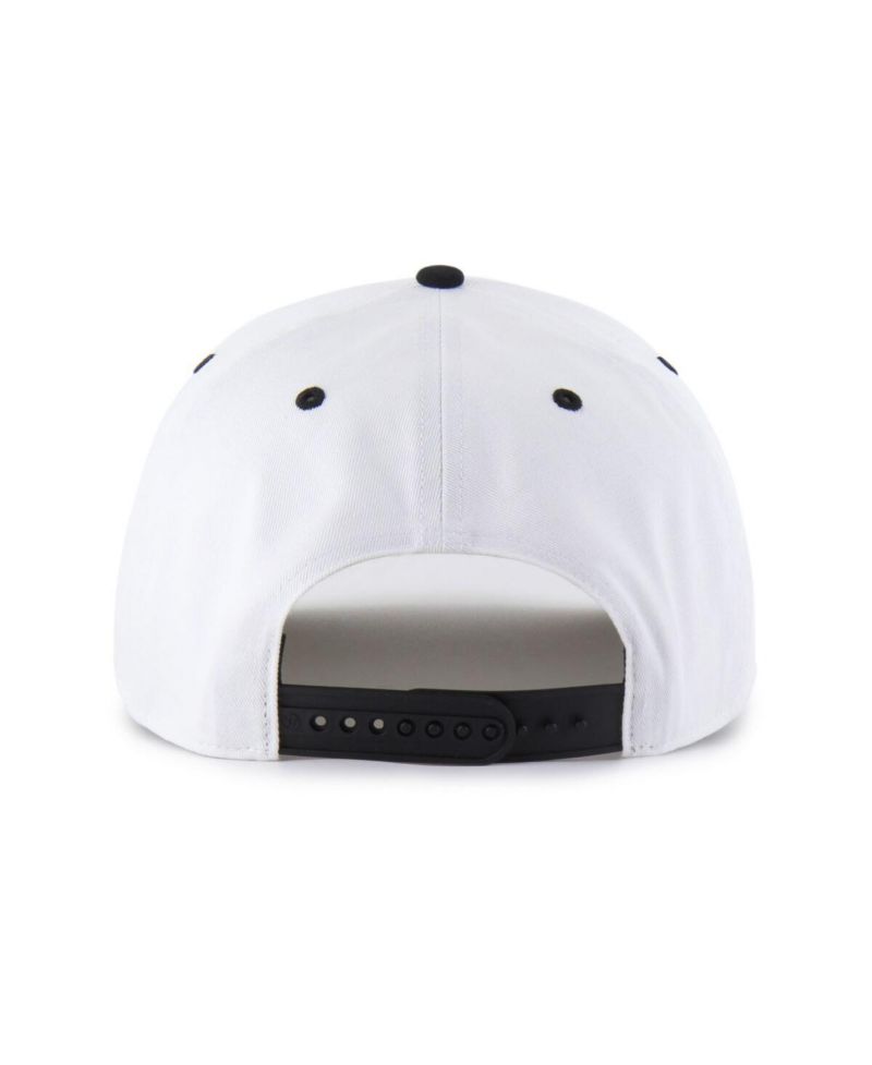 Men's White/Black Philadelphia Eagles Roscoe Two-Toned Hitch Adjustable Hat
