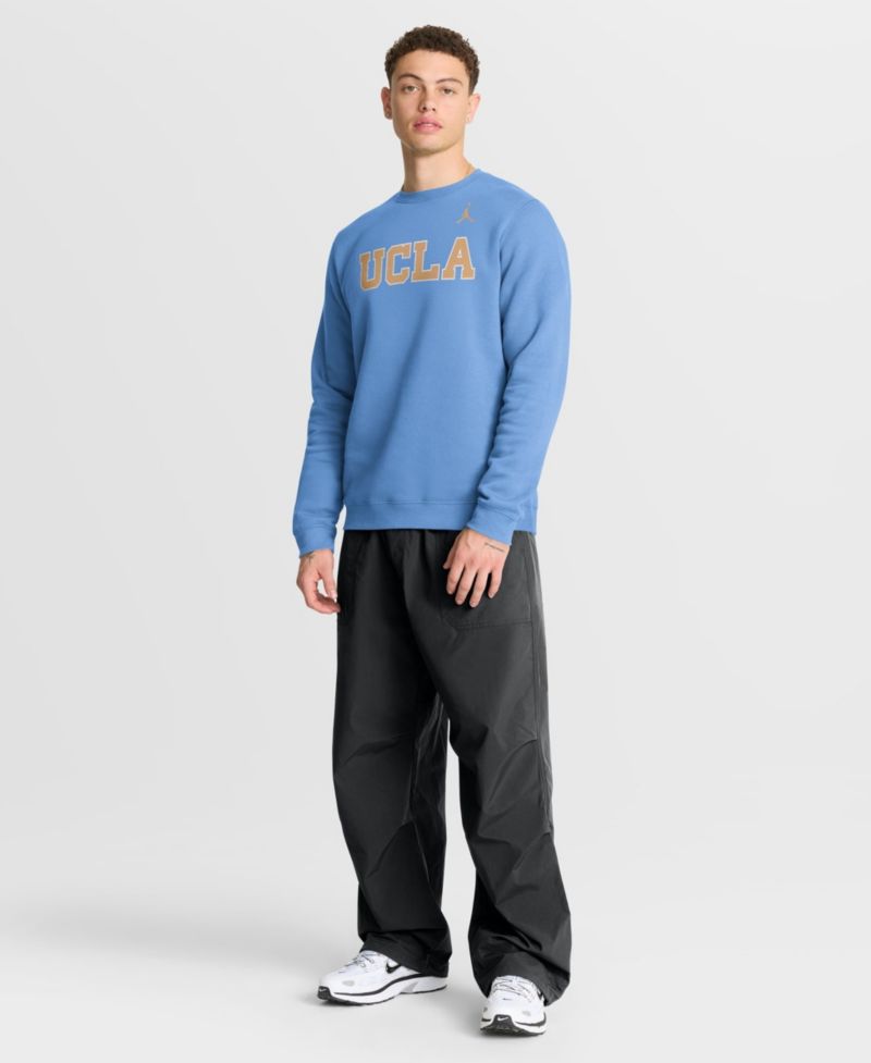 Men's Light Blue UCLA Bruins 2026 Sideline Club Sweatshirt