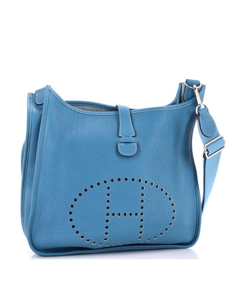 Pre-Owned Hermes GM Evelyne Bag Gen III Clemence