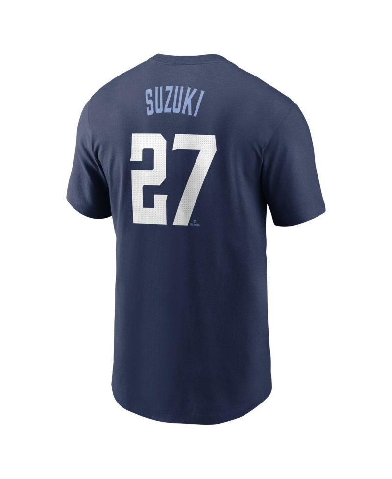 Men's Seiya Suzuki Navy Chicago Cubs Fuse City Connect Name & Number T-Shirt