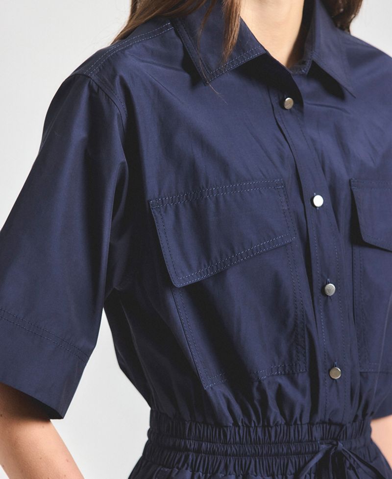 Women's Sabrina Short-Sleeve Shirt Dress