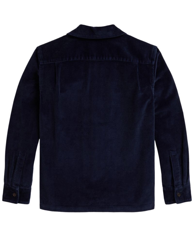 Boys' 8-20 Cotton Corduroy Button-Front Shirt Jacket