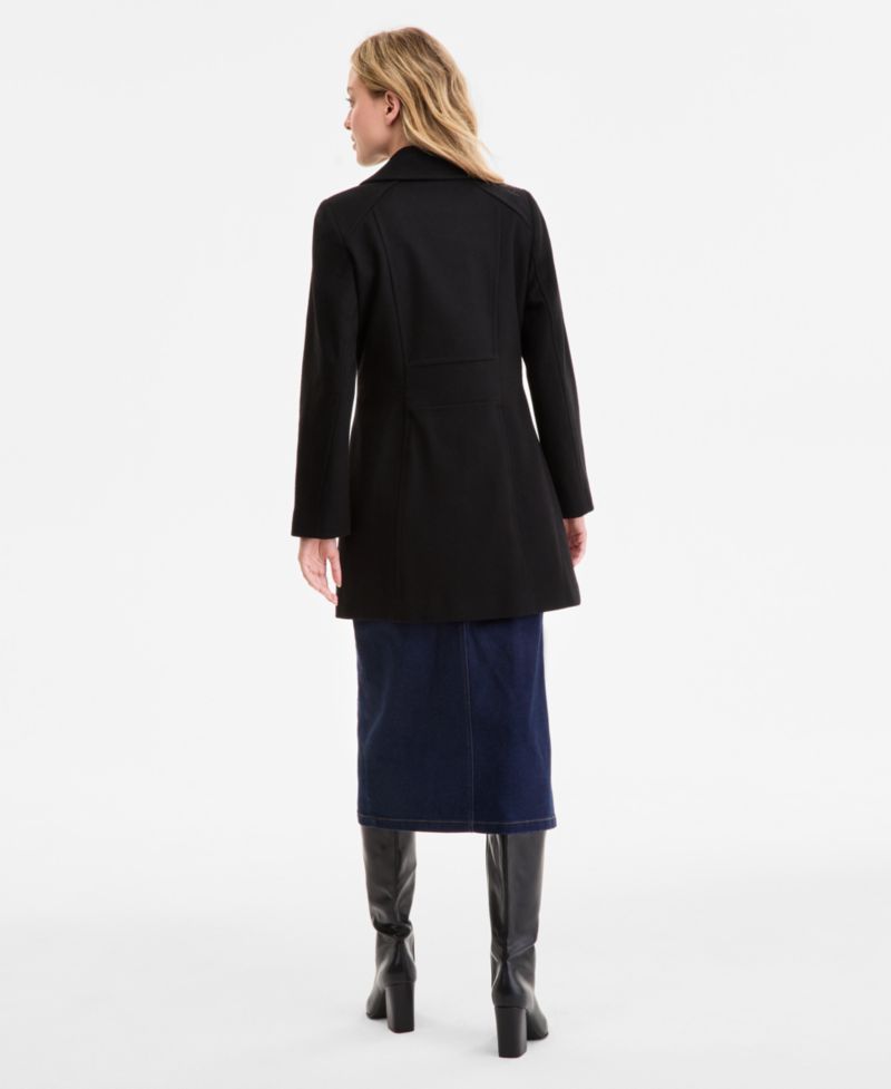 Women's Double-Breasted Peacoat