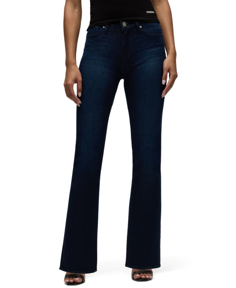 Women's Barbara High-Rise Stretch Denim Bootcut Jeans
