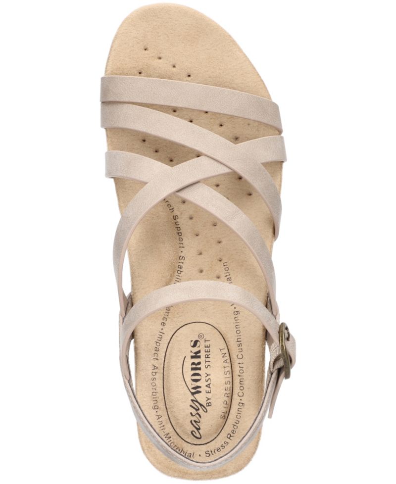 Easy Street Women's Monroe Open Toe Dress Sandals