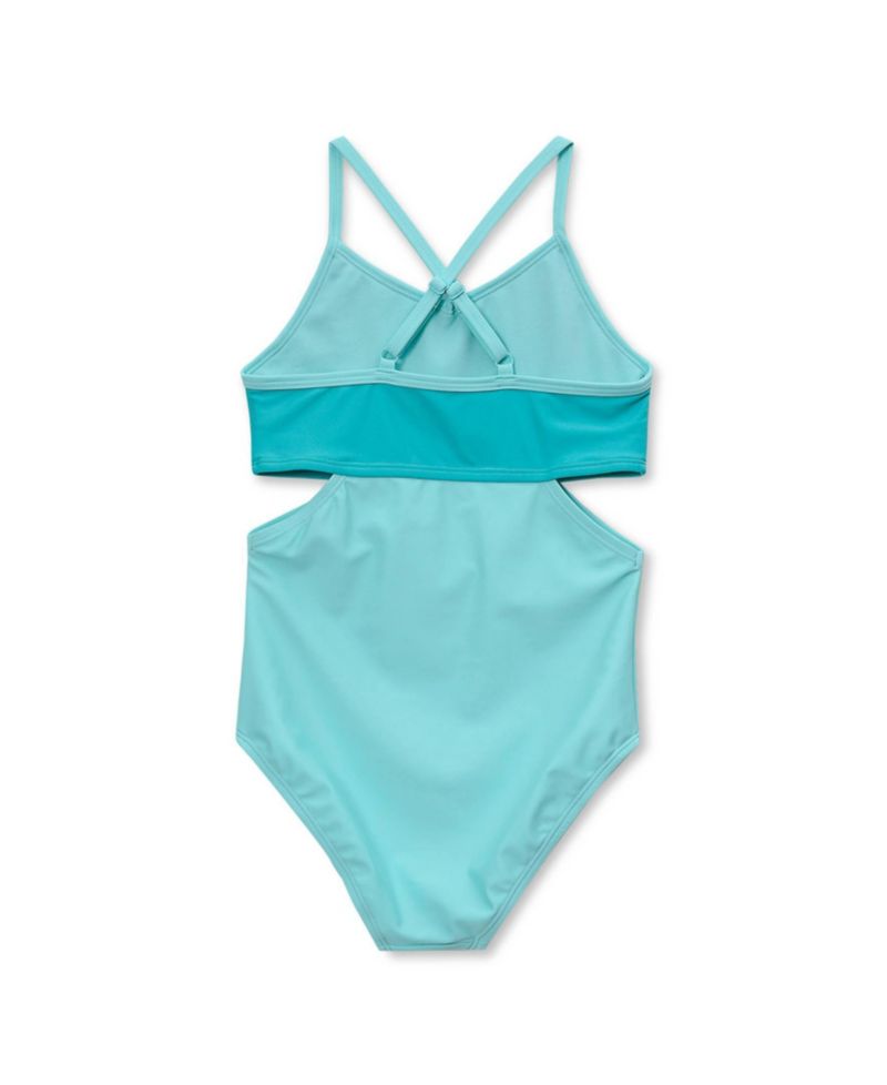 Girls X-Back One Piece Swimsuit