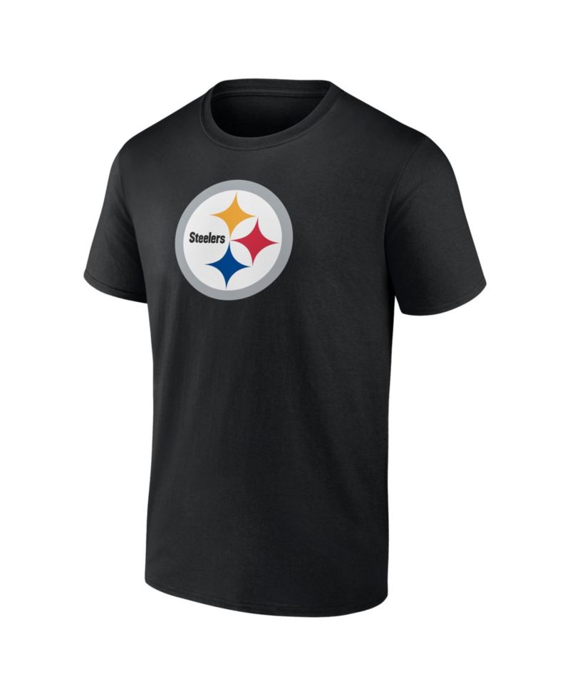 Men's Black Pittsburgh Steelers Primary Logo T-Shirt