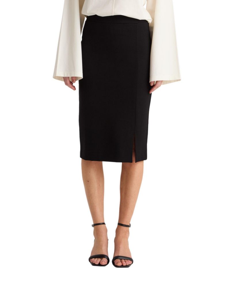 Women's Leman High-Waisted Midi Pencil Skirt