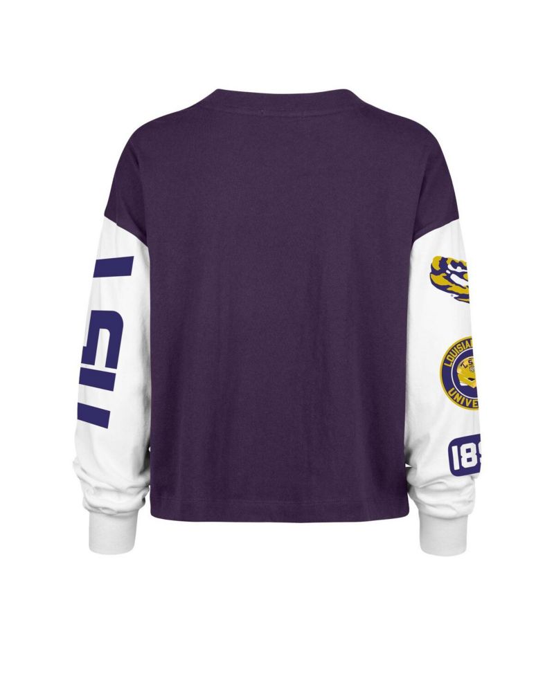 Women's Purple LSU Tigers Sydney Long Sleeve T-Shirt