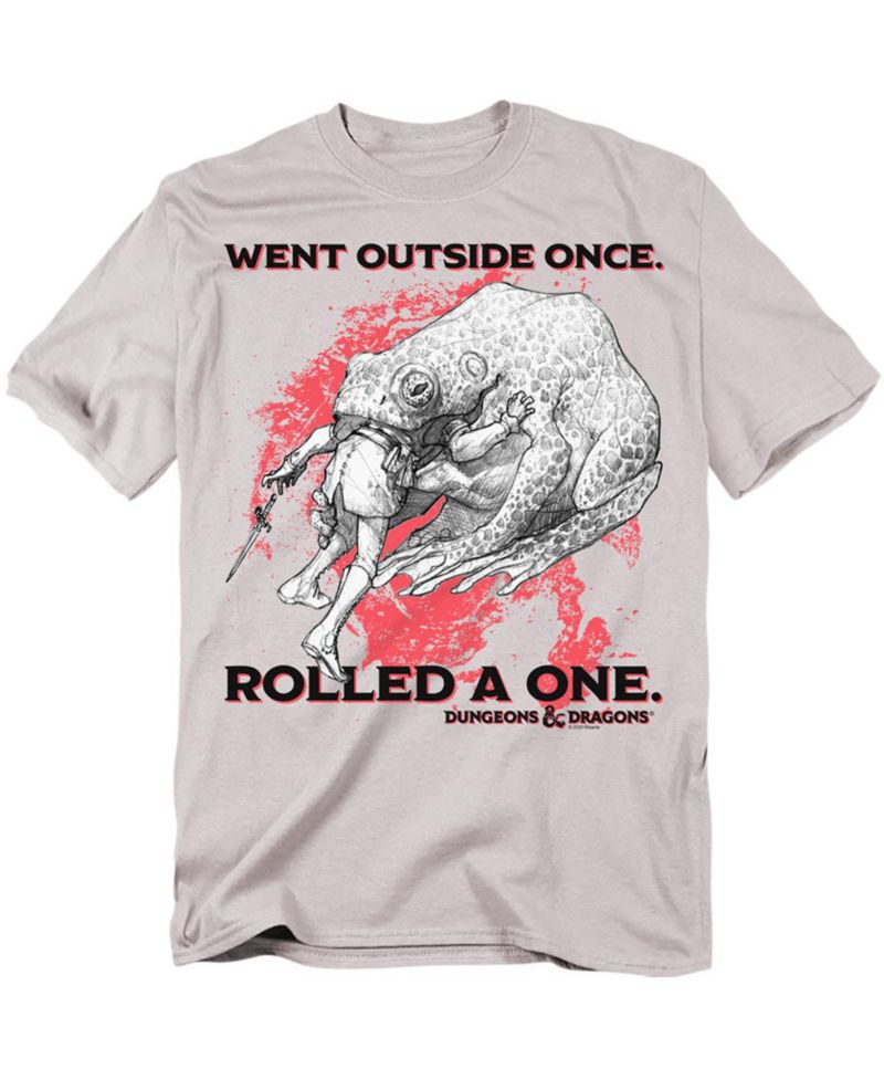 Men's Dungeons And Dragons Rolled A One T-Shirt