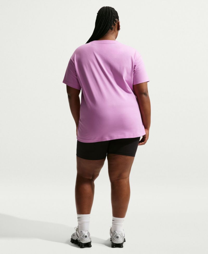 Plus Size Sportswear Crewneck T-Shirt