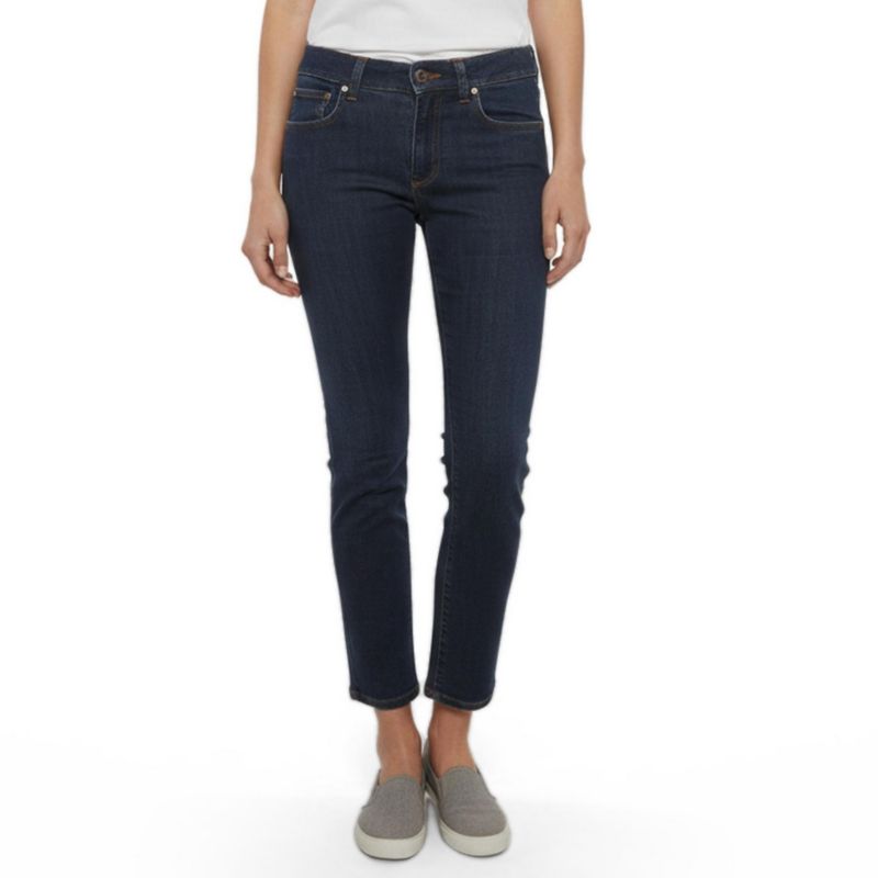 Women's Mid-Rise Straight-Leg Jeans