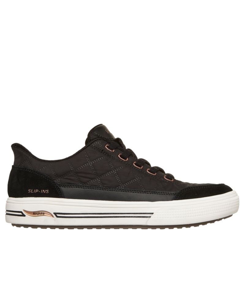 Women's Skechers Slip-Ins: Arch Fit Arcade - Cozy Fit Cuddle Steps Casual Sneakers from Finish Line