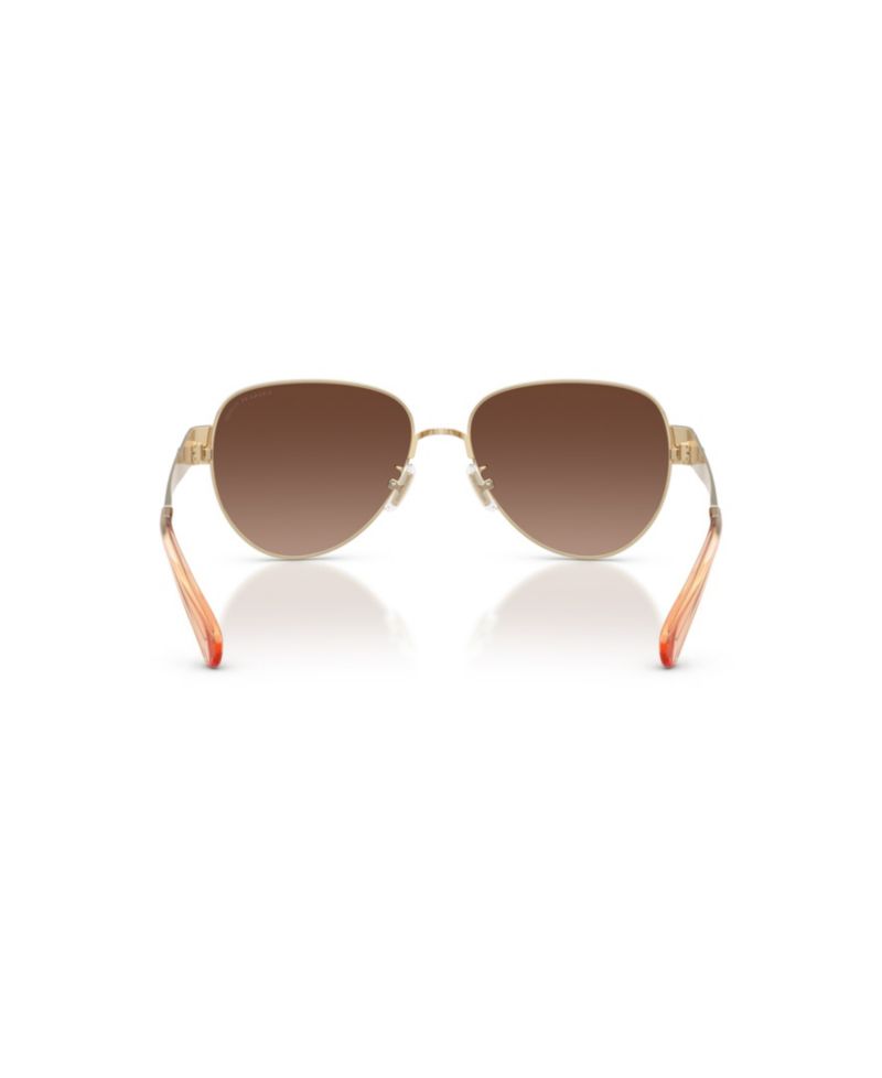 Women's Pilot Polarized Sunglasses, CDP37 HC7186