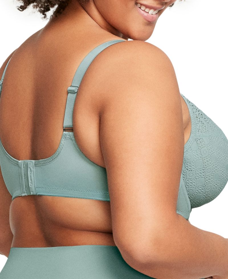 Plus Size Full Figure Wonderwire Lace Comfort Bra 9855
