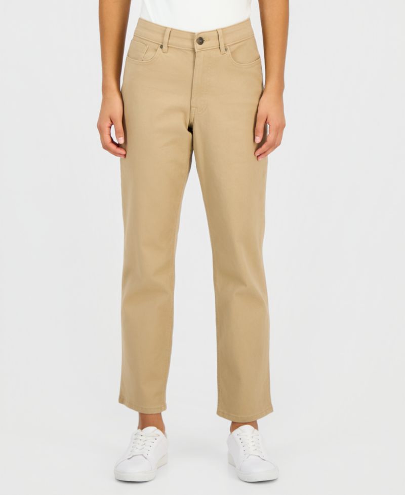 Women's Mid-Rise Bay Straight Jeans