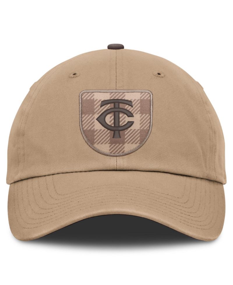 Men's Light Brown Minnesota Twins Statement Club Adjustable Hat