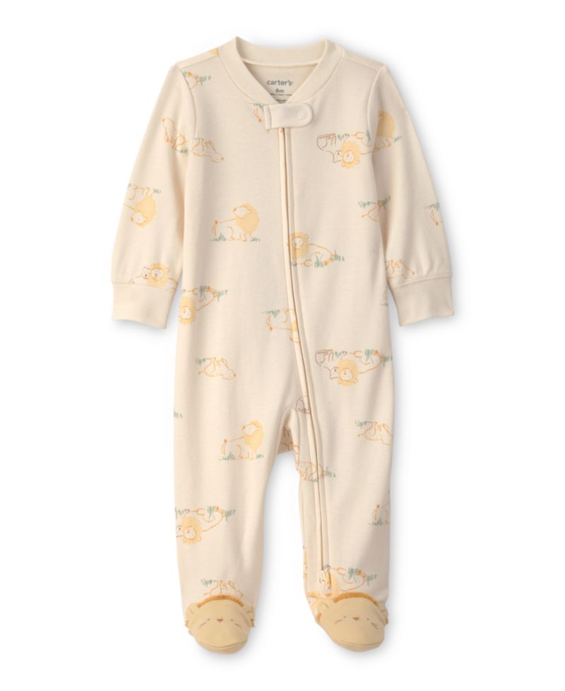 Baby Boy's Lion 2-Way Zip Sleep & Play