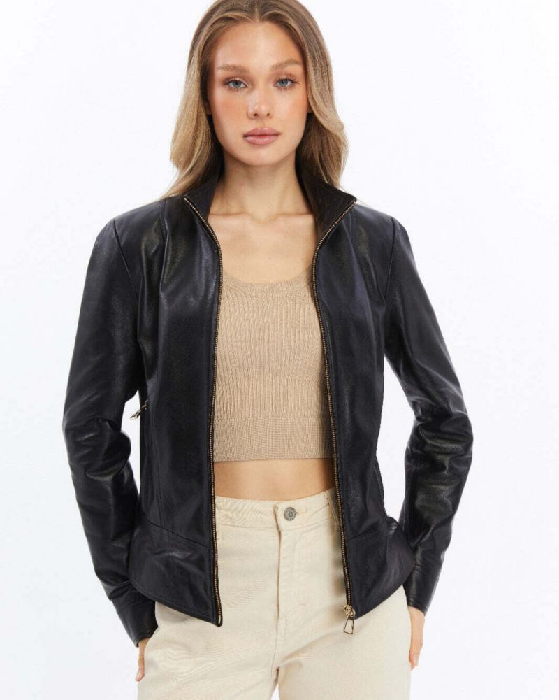Women's Blythe Leather Jacket