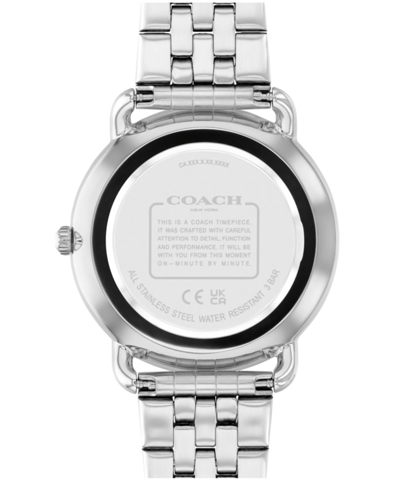 Women's Elliot Silver-Tone Stainless Steel Bracelet Watch 36mm