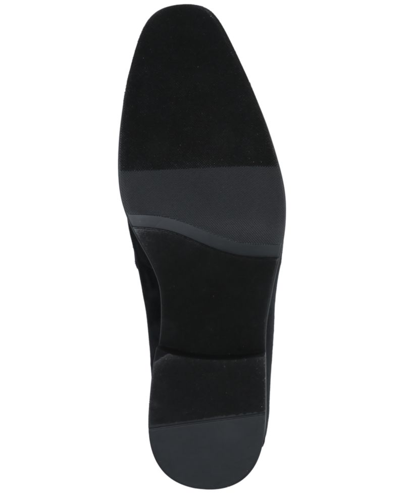 Men's Velvet Slip-On Loafers