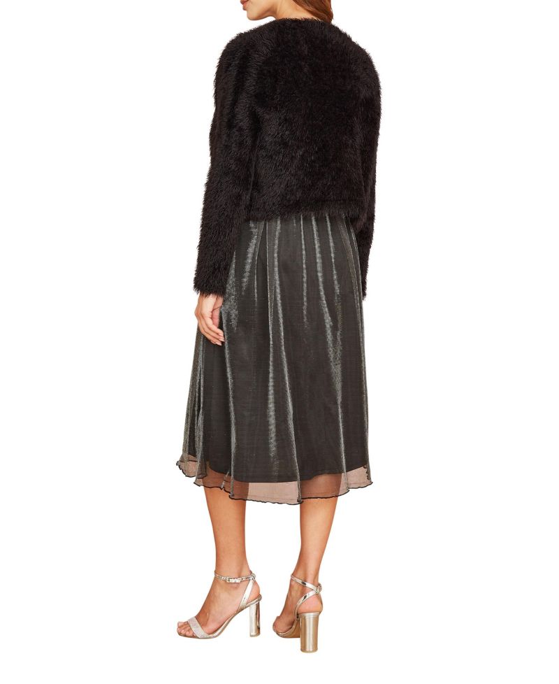 Women's Eyelash Knit Bolero
