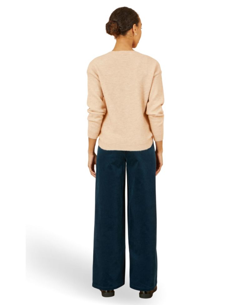Women's Floral Knitted Jumper