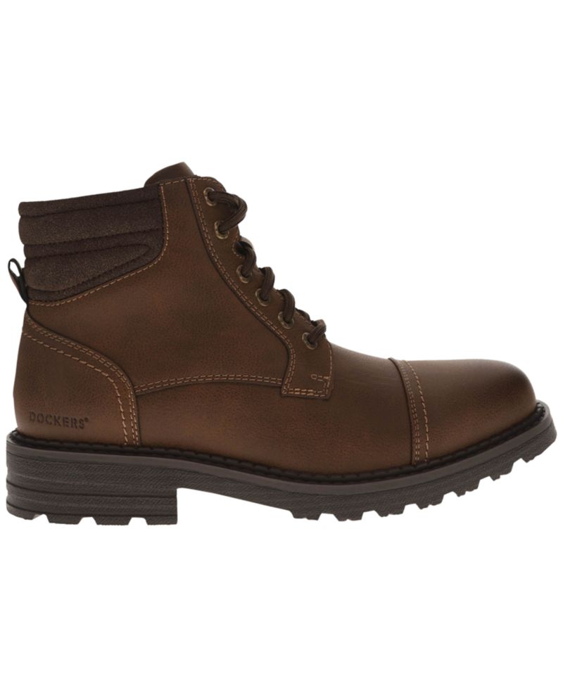 Men's Thomas Rugged Lace-Up Round-Toe Boots