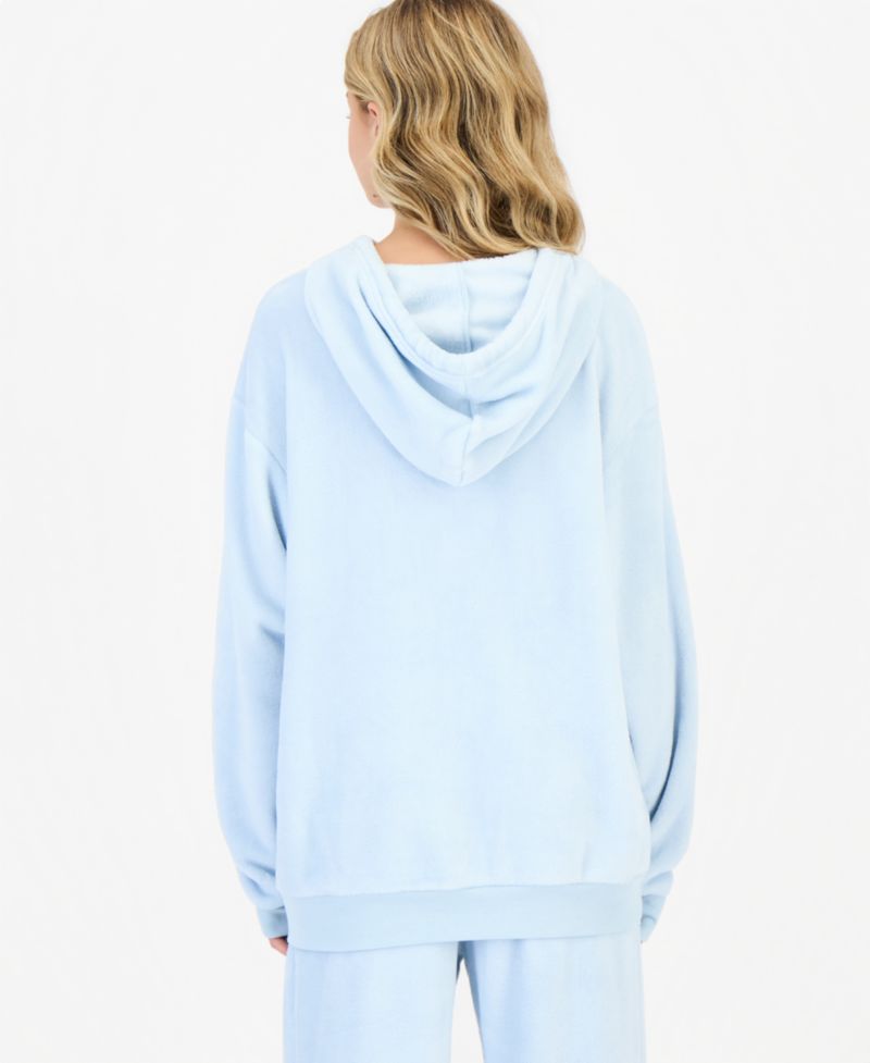 Juniors' Snoopy Cozy Fleece Graphic Hoodie