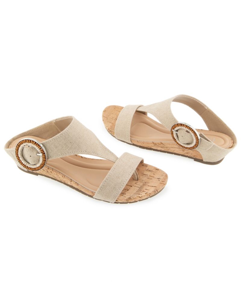 Women's Great Buckle Wedge Sandals