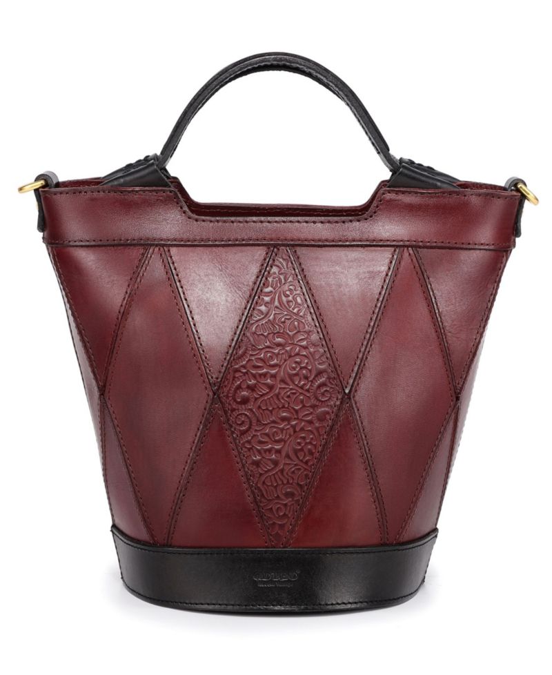 Primrose Mini Leather Crossbody Tote Bag