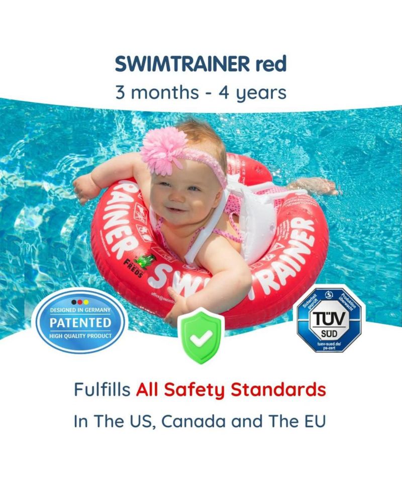SWIMTRAINER "Classic" Red (3 months - 4 years)