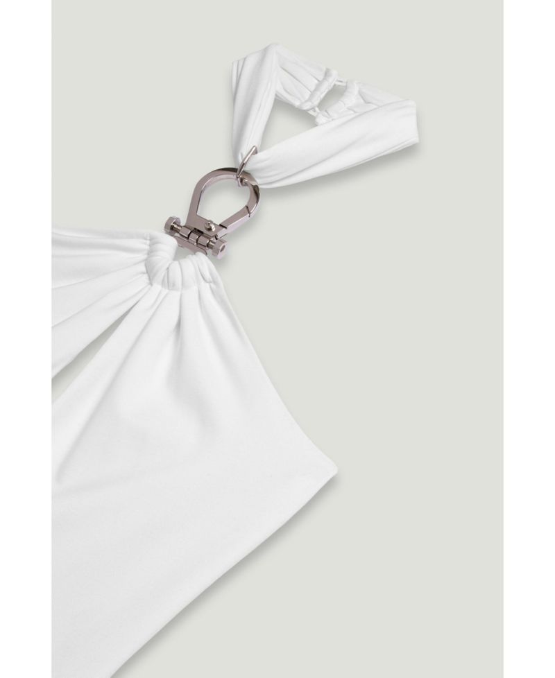 Women's Cut-Out Detail Embellished Maxi Dress