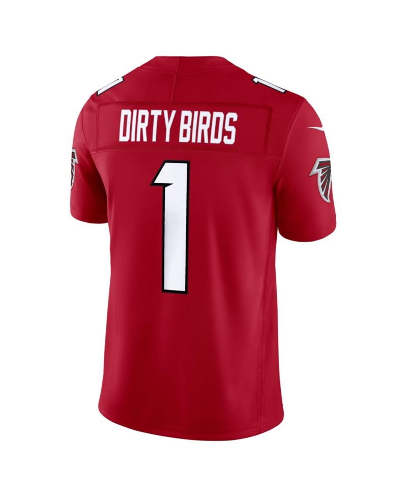 Men's Dirty Birds Red Atlanta Falcons Team Vapor F.U.S.E. Stitched Limited Jersey