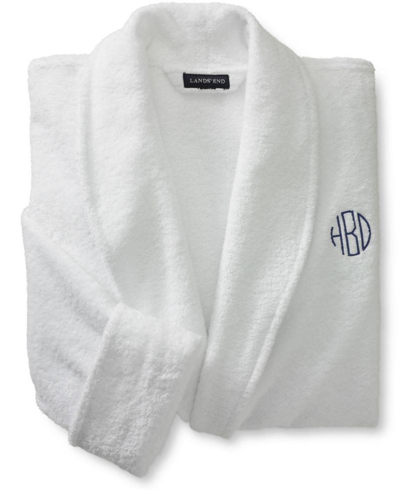 Big & Tall Calf Length Turkish Terry Robe