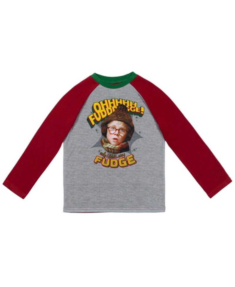 Boys Pullover Pajama Shirt and Pants Sleep Set