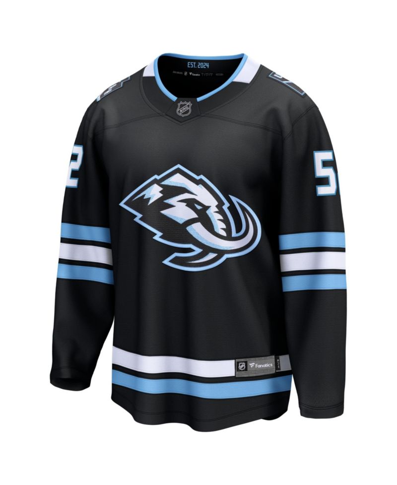Men's MacKenzie Weegar Black Utah Mammoth Home Breakaway Jersey