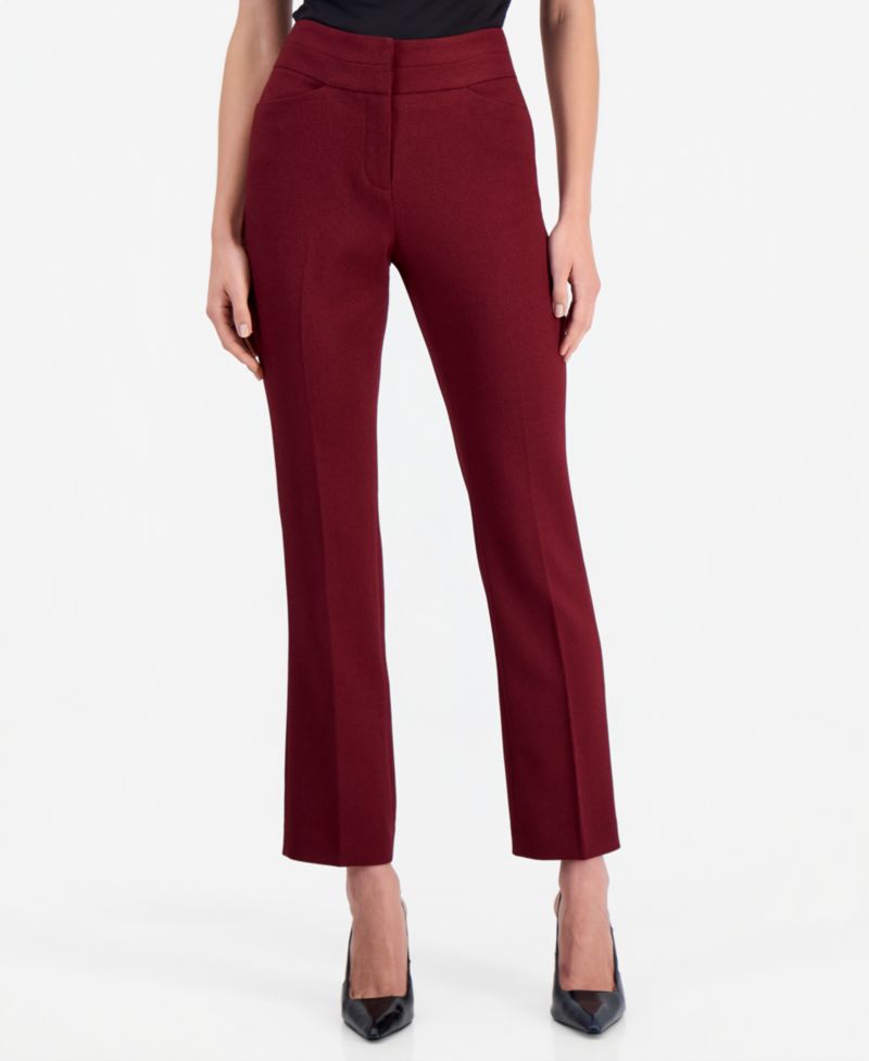 Women's Flared-Leg Mid-Rise Pants