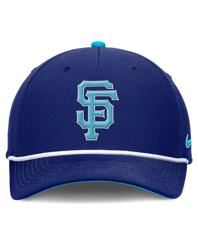 Men's Royal San Francisco Giants Rise Adjustable Hat