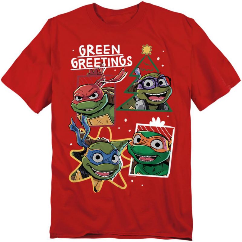 Men's Greetings Christmas T-Shirt