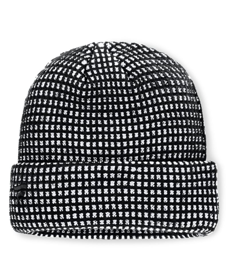 Men's Black Philadelphia Flyers Fundamental Scheme Ribbed Cuffed Knit Hat