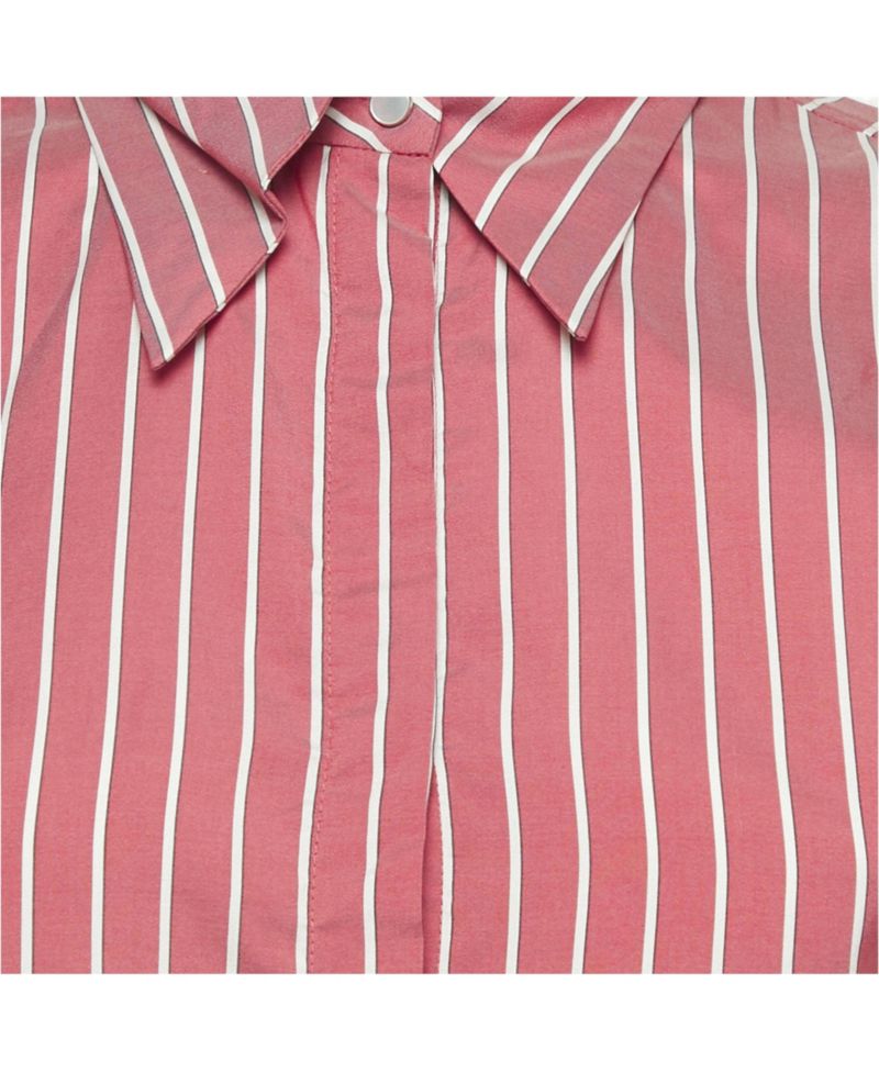 Women's Striped Silk Enza Shirt