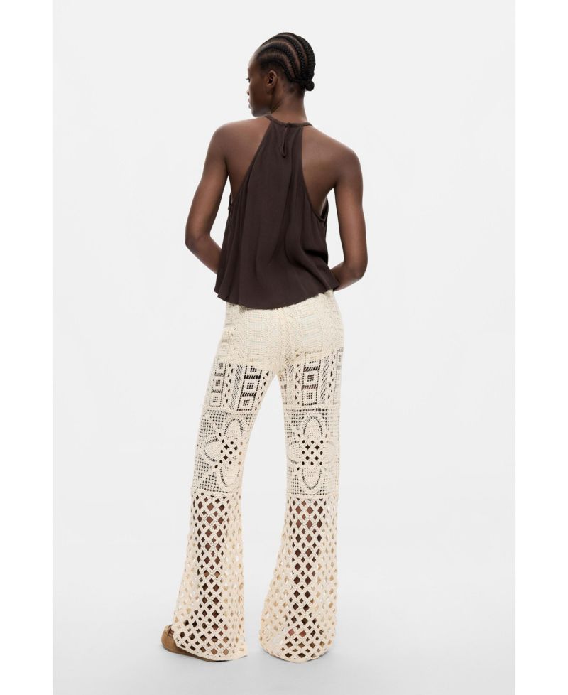 Women's Crochet Trousers