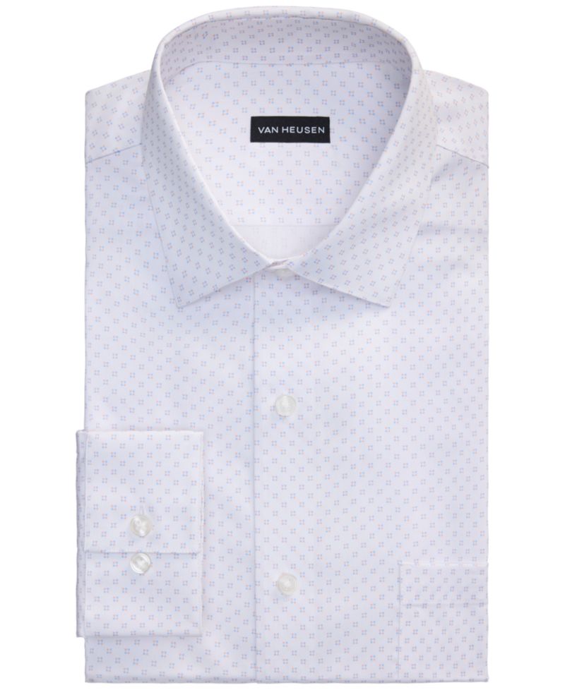 Men's Regular-Fit Long-Sleeve Dress Shirt