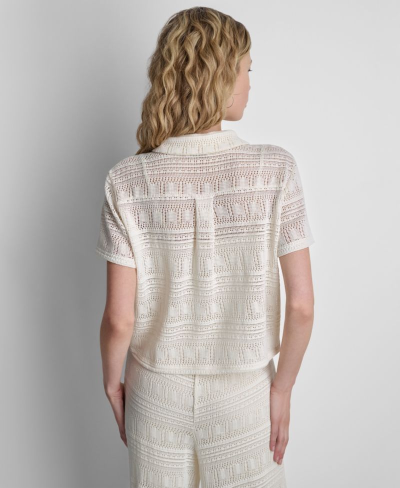 Women's Button-Down Collared Shirt