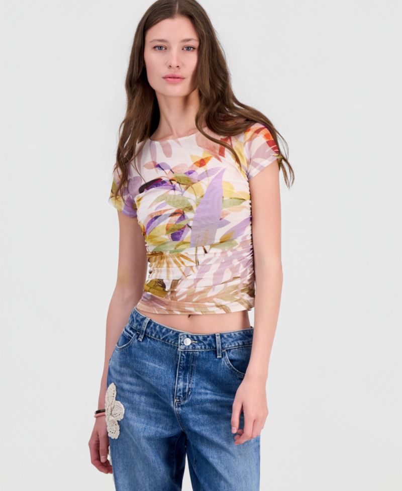Women's Hani Short-Sleeve Cut-Out Top