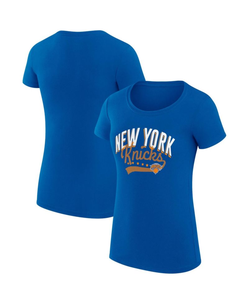 Women's New York Knicks Super-Slim Fit Filigree Logo T-Shirt