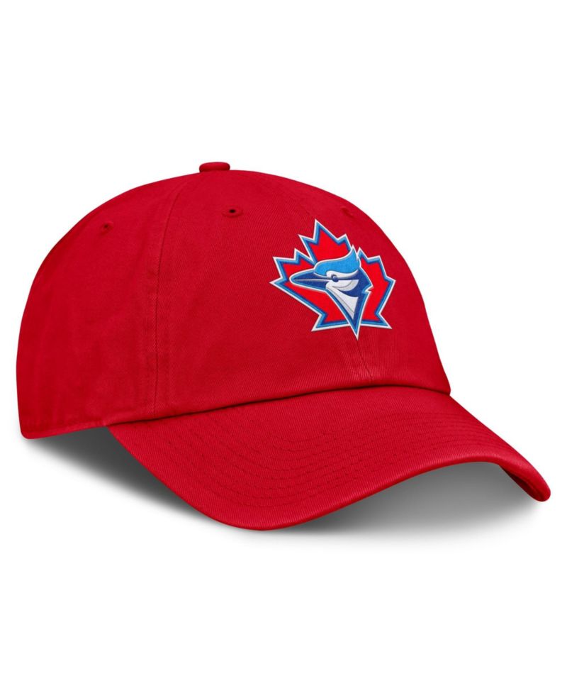 Men's Red Toronto Blue Jays Club Adjustable Hat