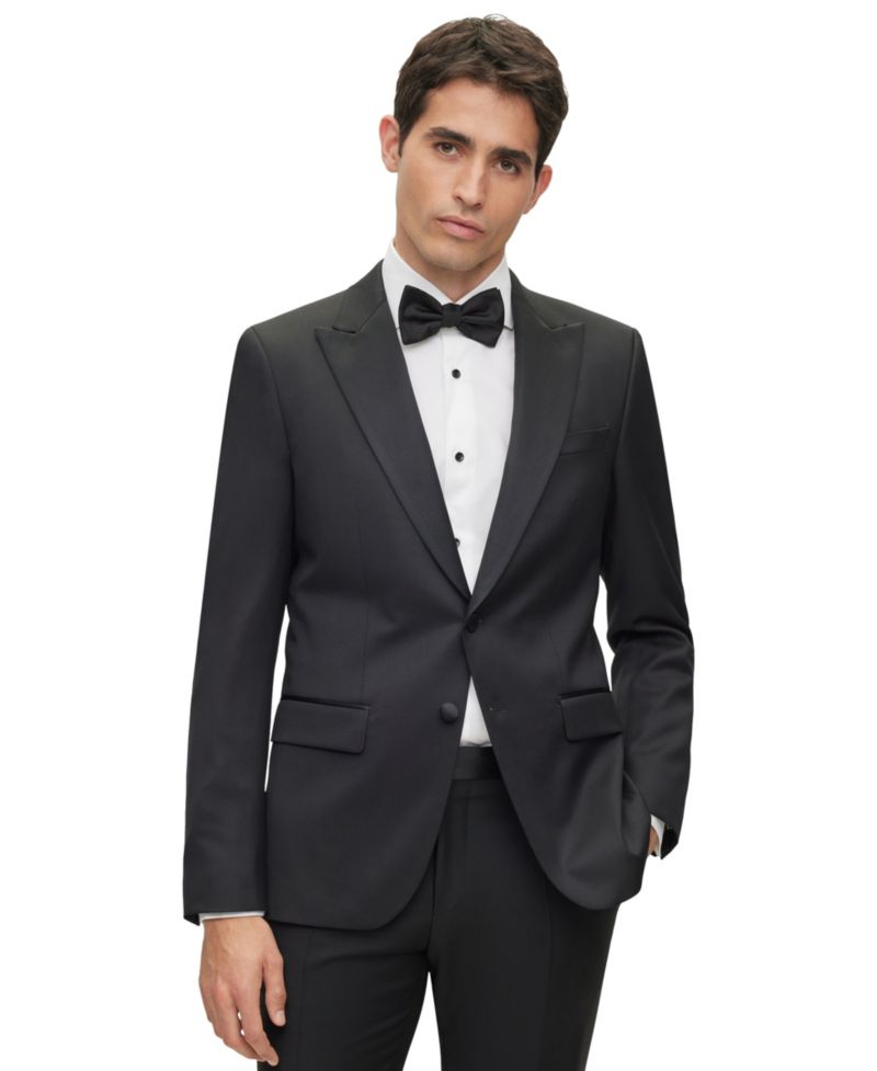 Men's Slim-Fit Tuxedo Suit Jacket